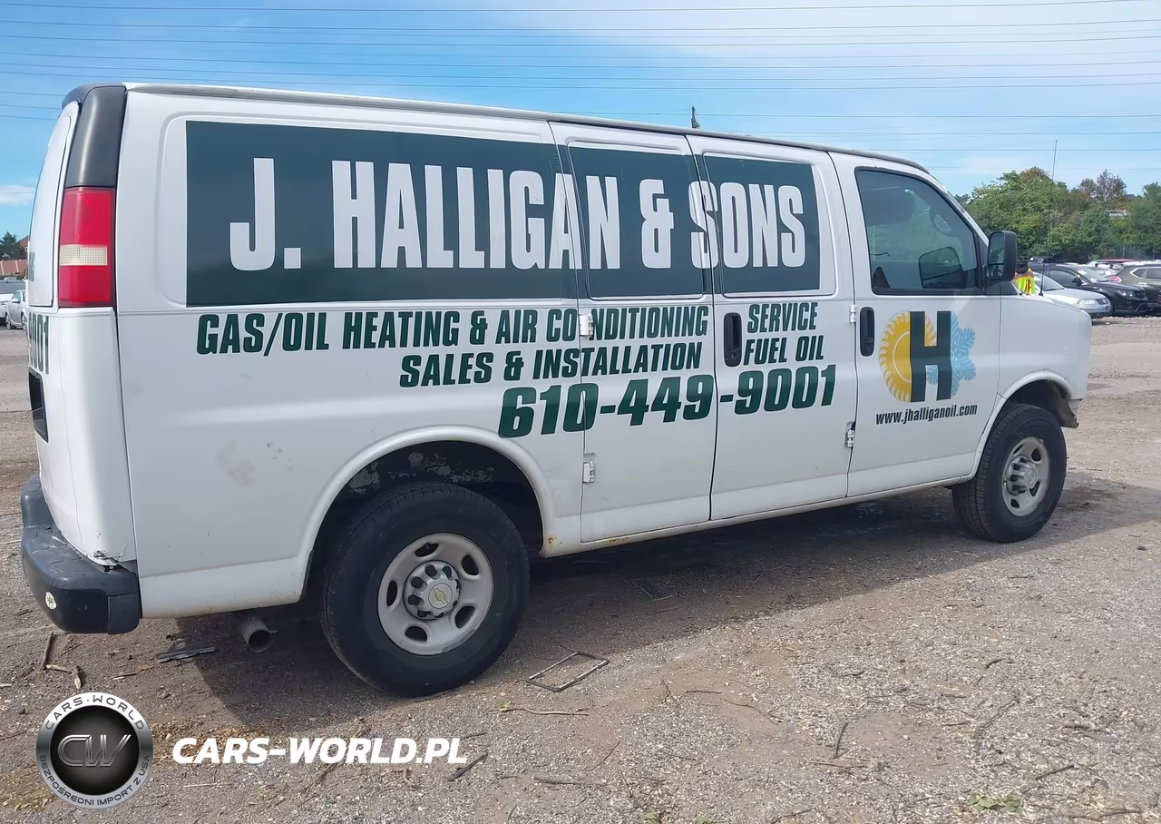 2009 Chevrolet Express 2500 Work Van VIN:1GCGG25C591151125 - 4