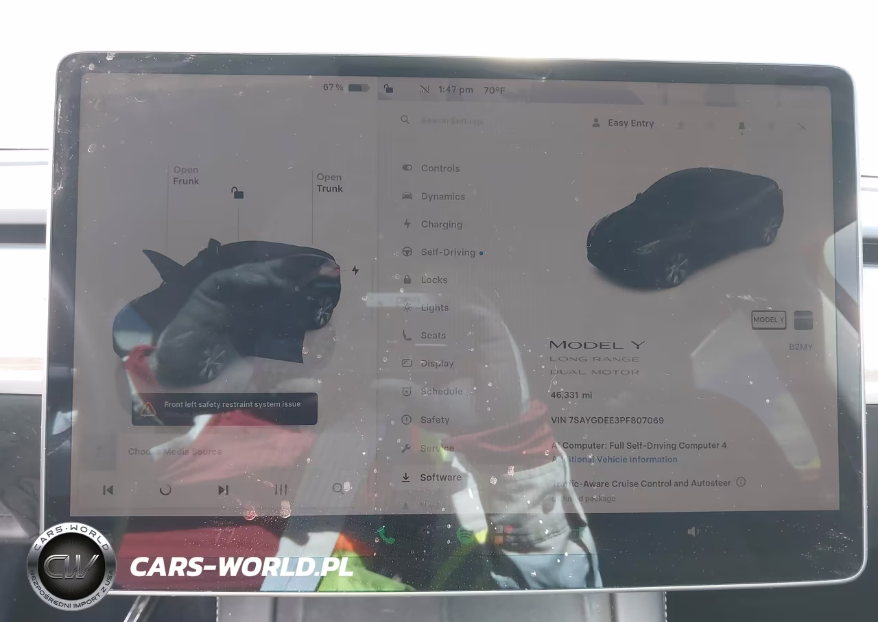 2023 Tesla Model Y Awd-Long Range Dual Motor All-Wheel Drive VIN:7SAYGDEE3PF807069 - 7