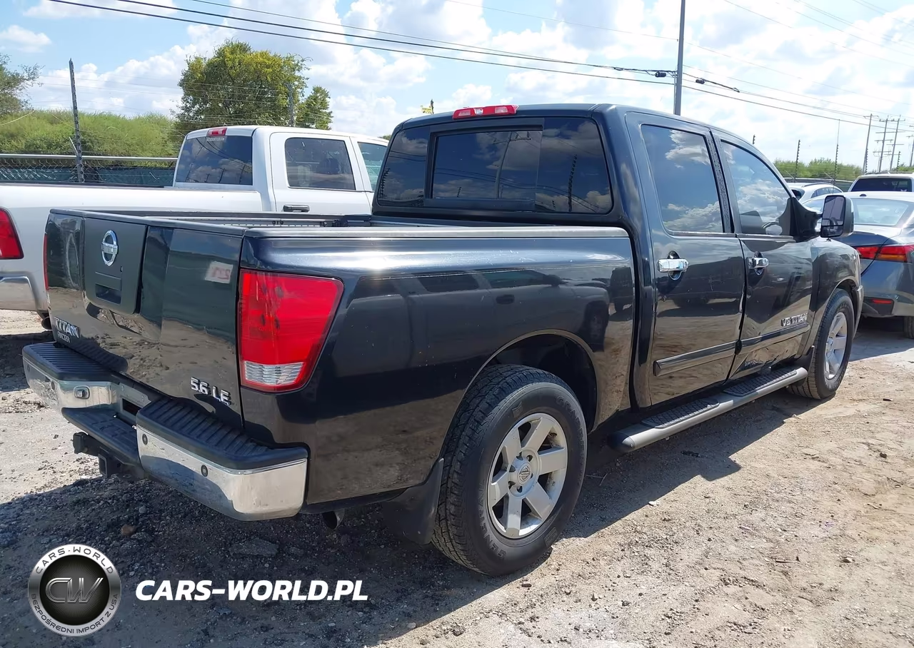 2005 Nissan Titan Le VIN:1N6AA07A15N500191 - 4
