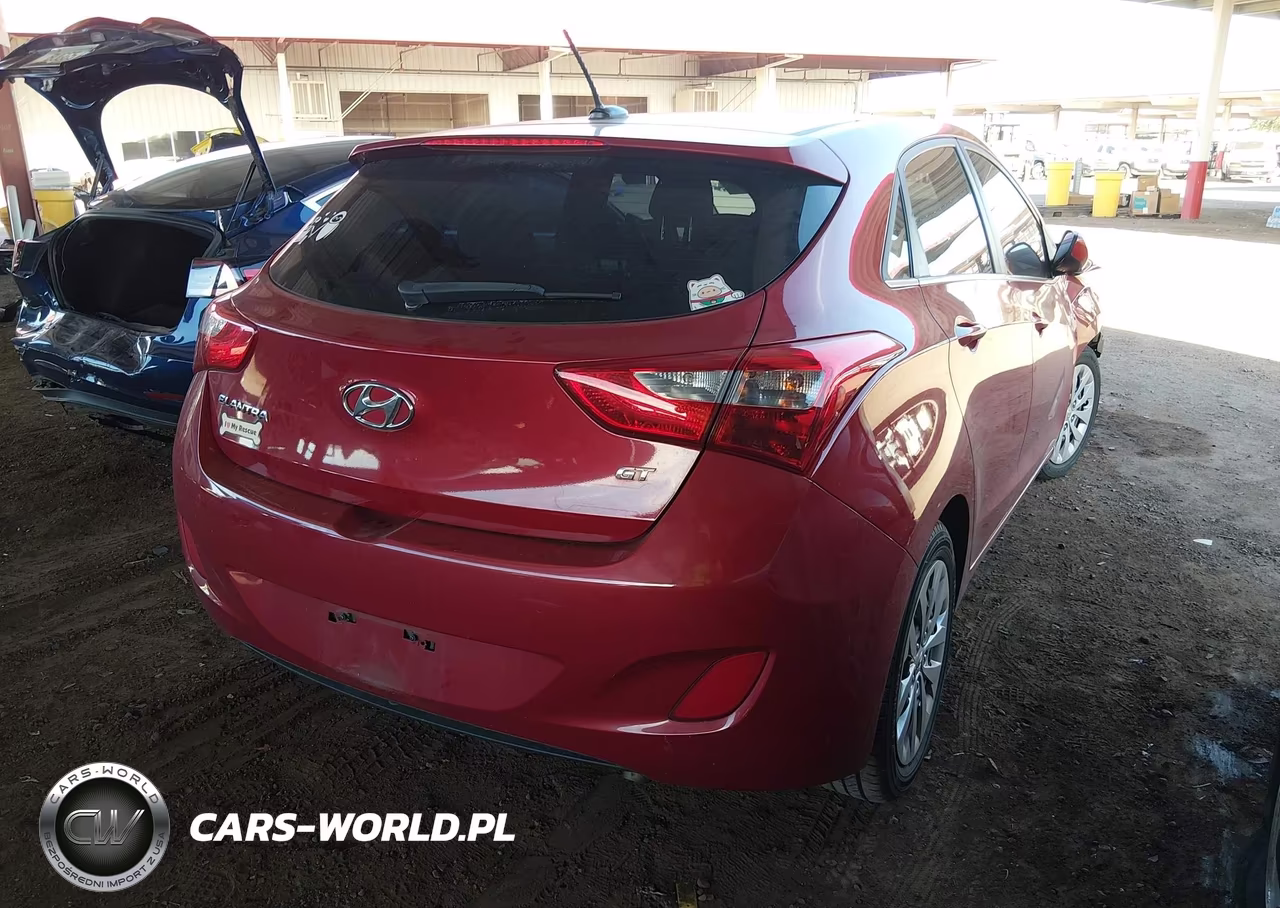 2017 Hyundai Elantra Gt VIN:KMHD35LH5HU349792 - 4