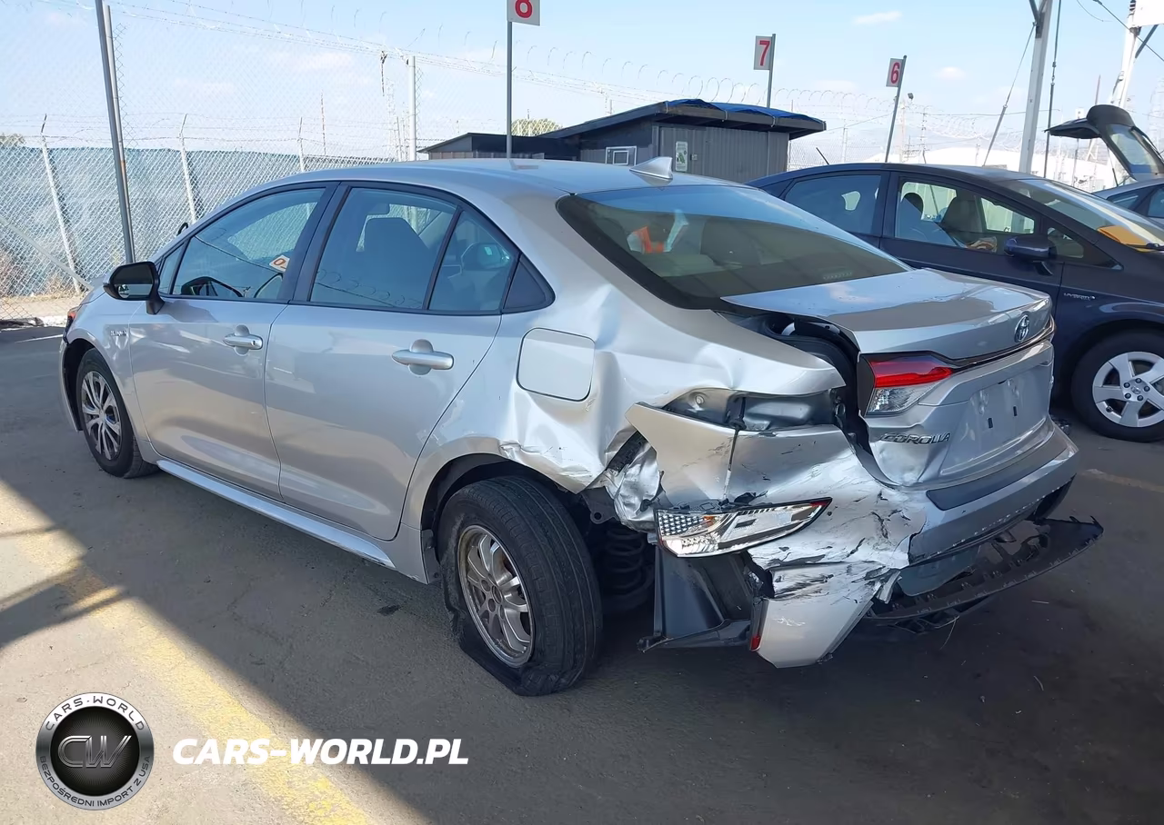 2020 Toyota Corolla Hybrid Le VIN:JTDEBRBE1LJ023458 - 3