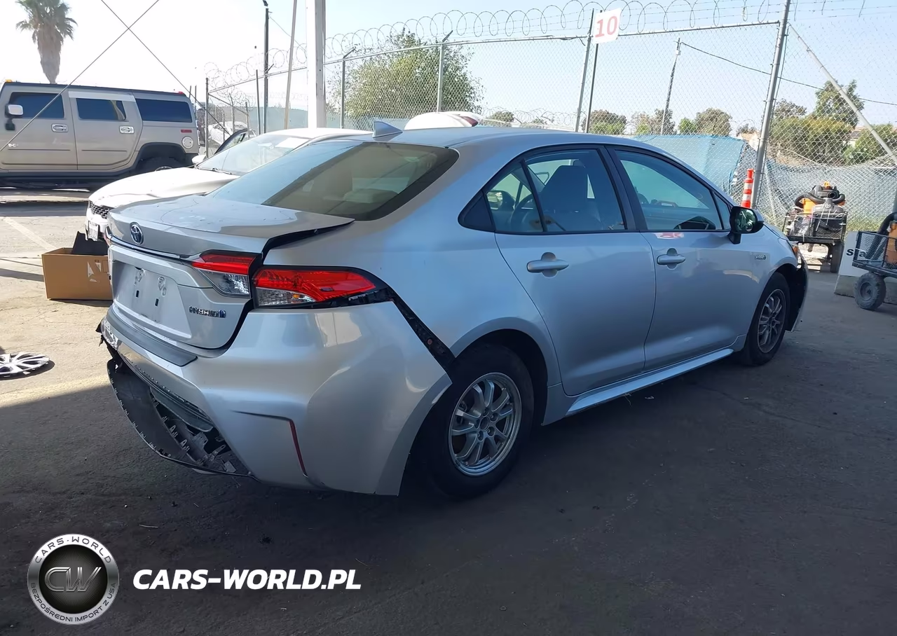 2020 Toyota Corolla Hybrid Le VIN:JTDEBRBE1LJ023458 - 4