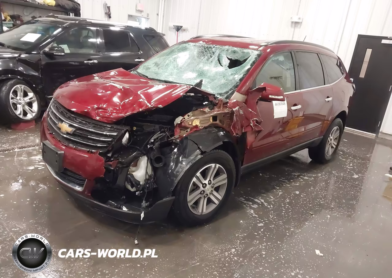 2015 Chevrolet Traverse 2Lt VIN:1GNKVHKD0FJ376457 - 2