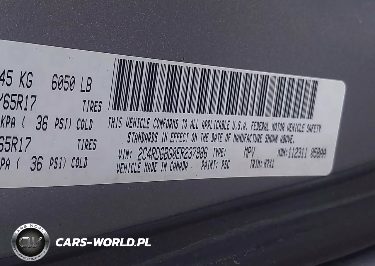2014 Dodge Grand Caravan Se VIN:2C4RDGBG0ER237986 - 9