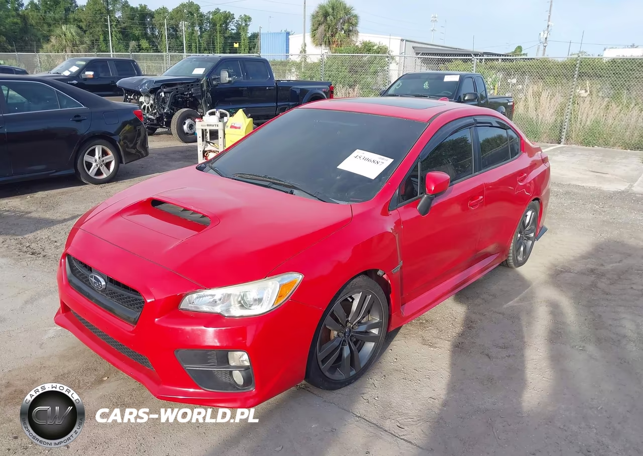2016 Subaru Wrx Premium VIN:JF1VA1E65G9803680 - 2