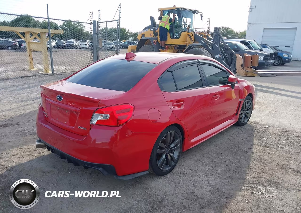 2016 Subaru Wrx Premium VIN:JF1VA1E65G9803680 - 4