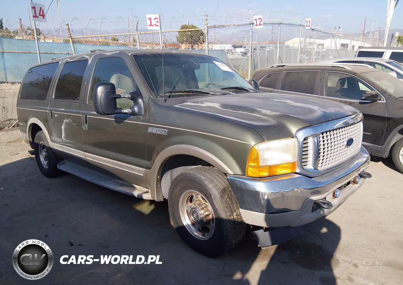 2000 Ford Excursion Limited VIN:1FMNU42S8YED17874 - 1