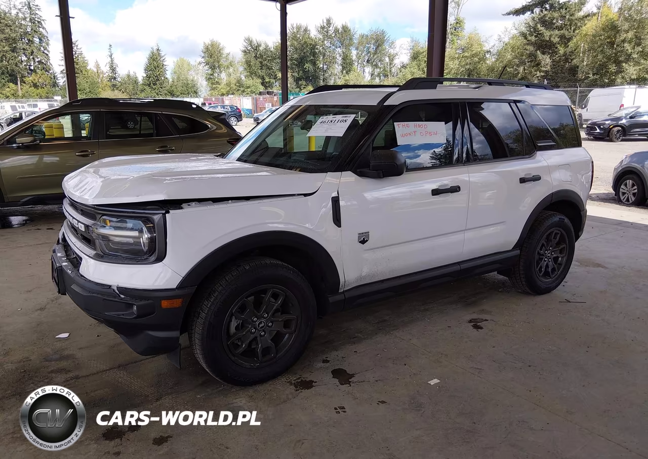 2021 Ford Bronco Sport Big Bend VIN:3FMCR9B65MRB27191 - 2