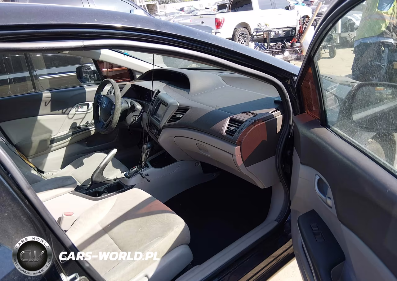 2012 Honda Civic Lx VIN:19XFB2F58CE377061 - 5