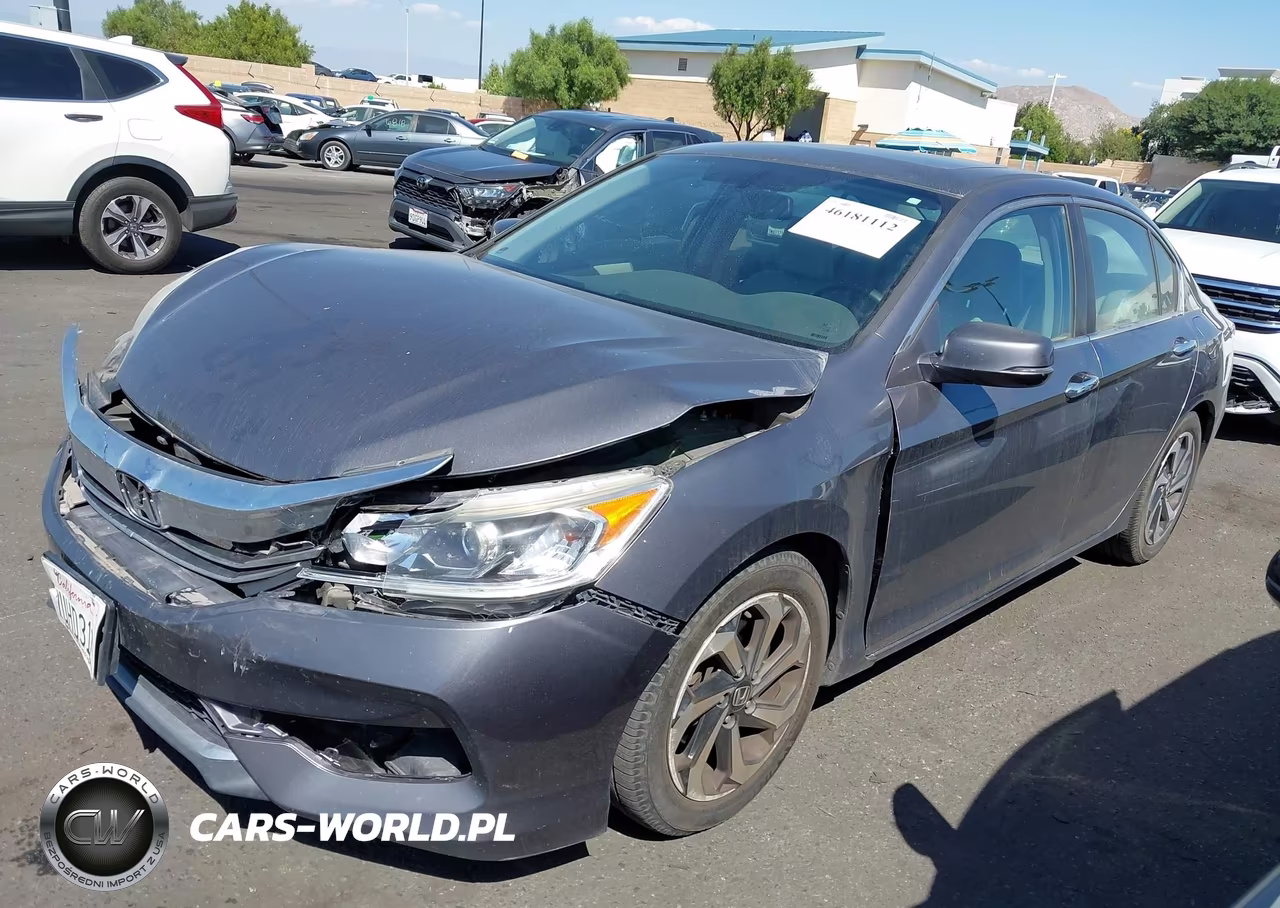 2016 Honda Accord Ex-L VIN:1HGCR2F82GA144361 - 2