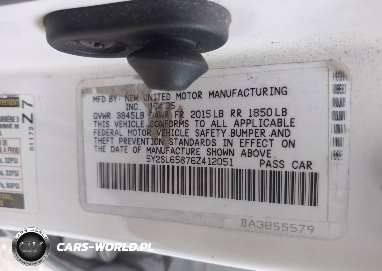 2006 Pontiac Vibe VIN:5Y2SL65876Z412051 - 9