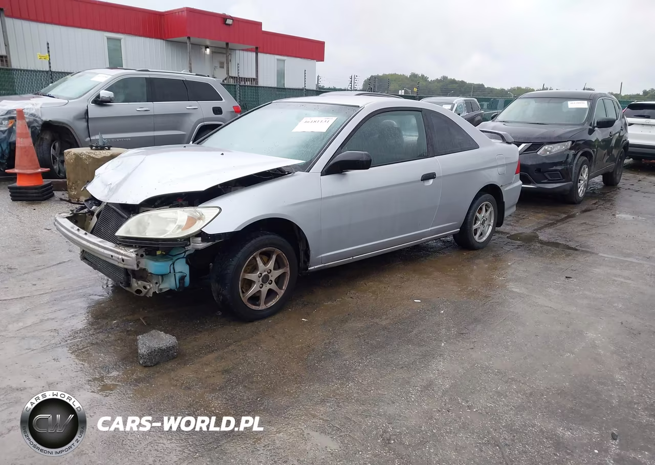 2004 Honda Civic Vp VIN:1HGEM22184L009126 - 2
