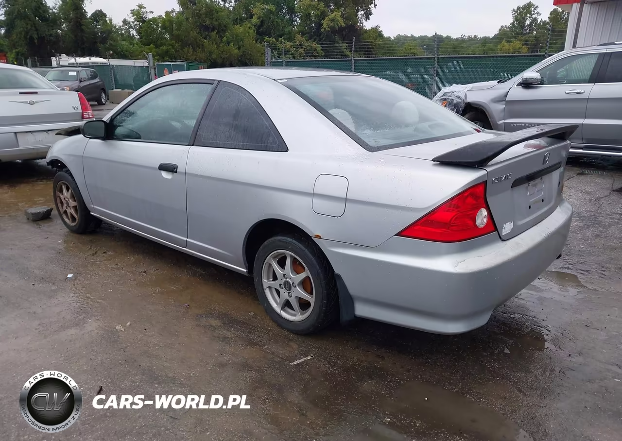 2004 Honda Civic Vp VIN:1HGEM22184L009126 - 3
