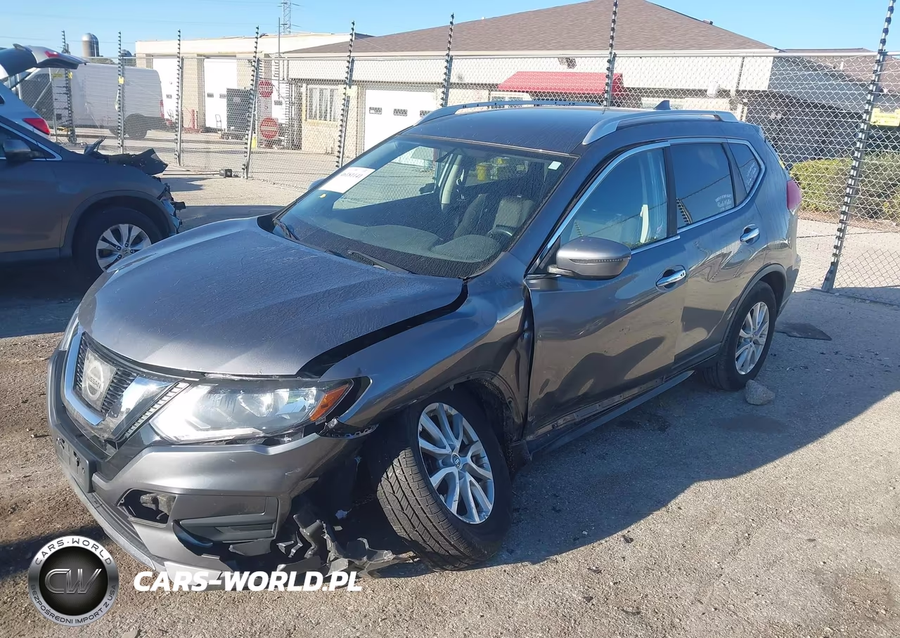 2017 Nissan Rogue Sv VIN:KNMAT2MV5HP607625 - 2