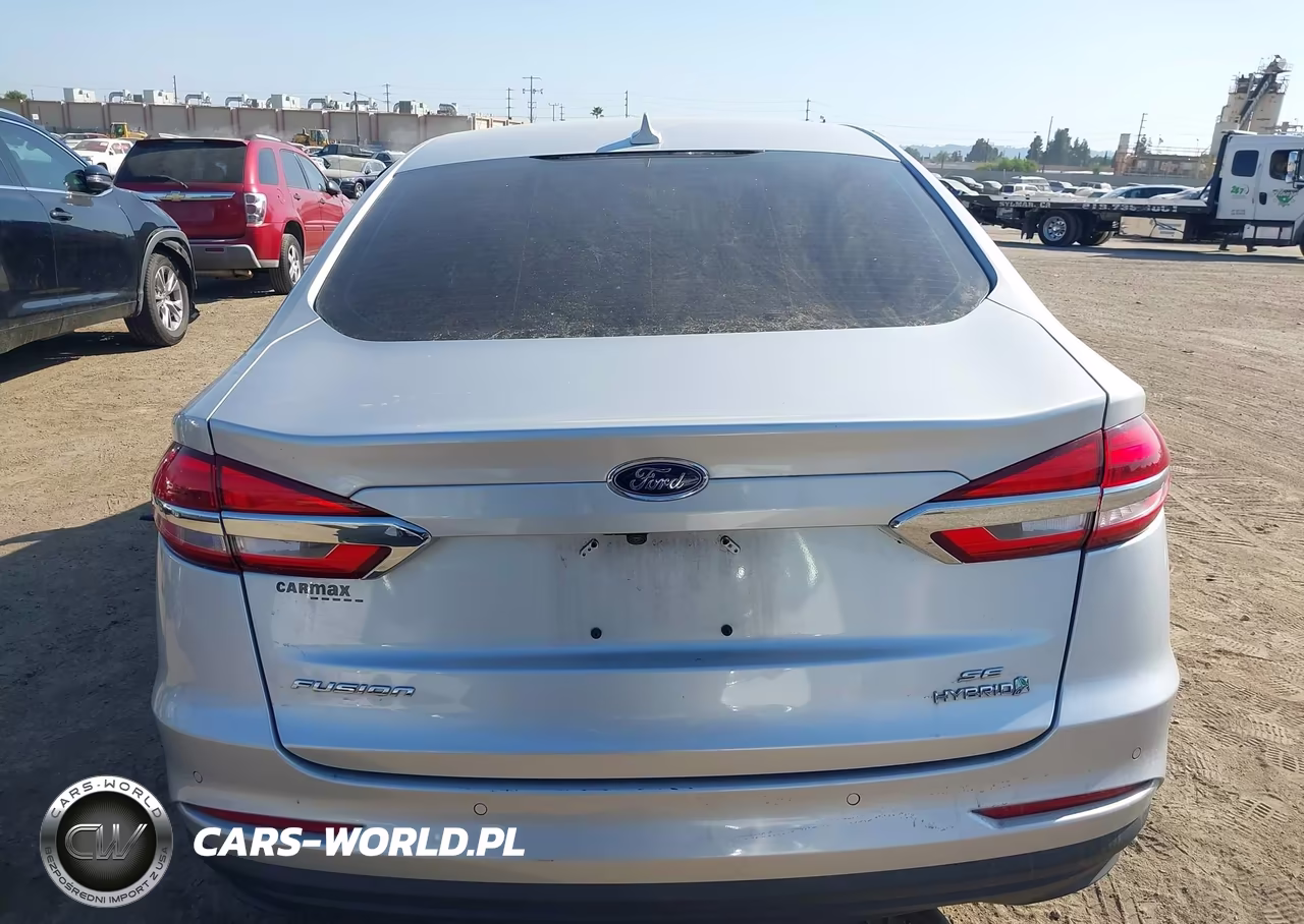 2019 Ford Fusion Hybrid Se VIN:3FA6P0LU8KR119752 - 16
