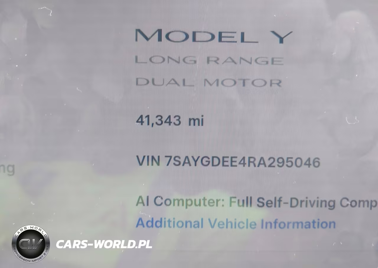 2024 Tesla Model Y Long Range Dual Motor All-Wheel Drive VIN:7SAYGDEE4RA295046 - 15
