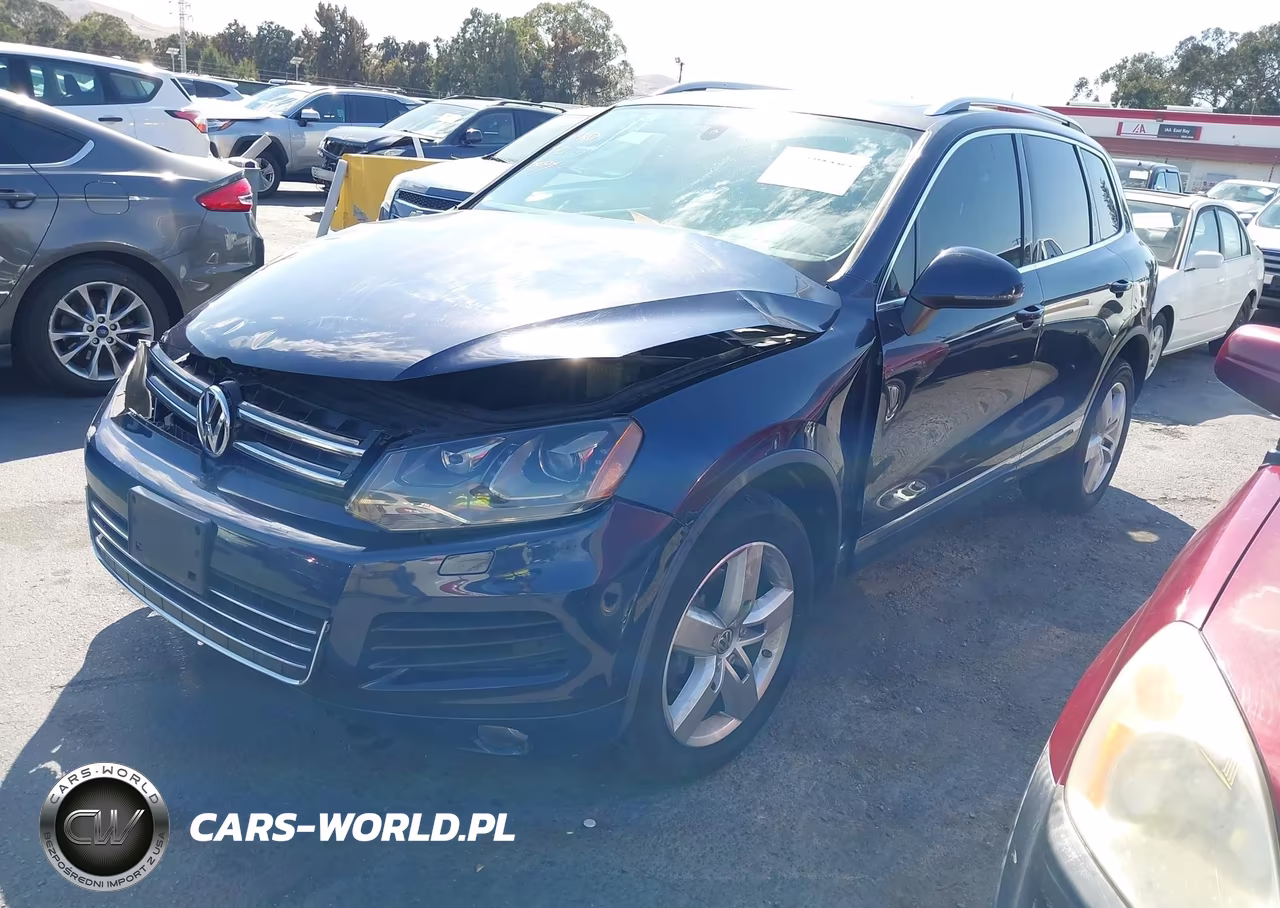 2012 Volkswagen Touareg Vr6 Lux VIN:WVGFF9BP6CD003405 - 2