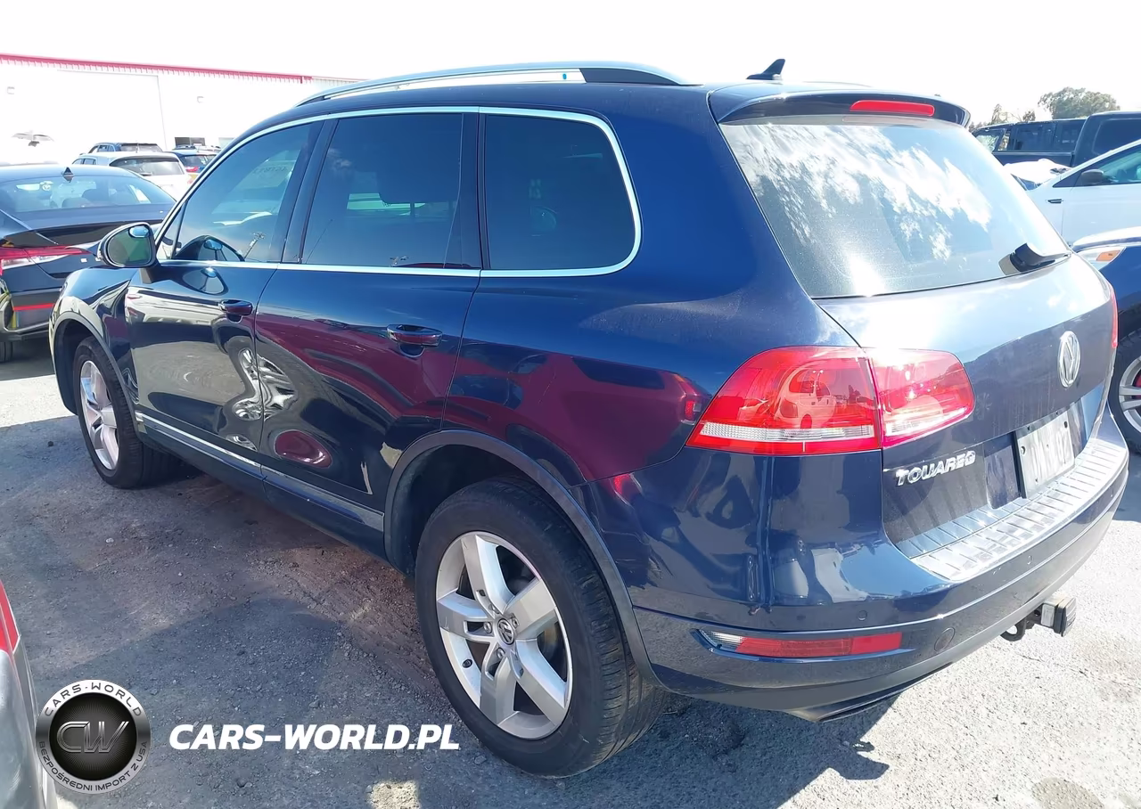 2012 Volkswagen Touareg Vr6 Lux VIN:WVGFF9BP6CD003405 - 3