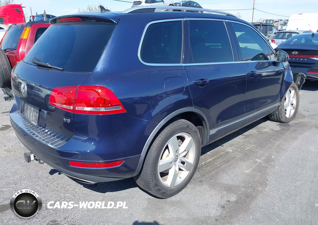 2012 Volkswagen Touareg Vr6 Lux VIN:WVGFF9BP6CD003405 - 4