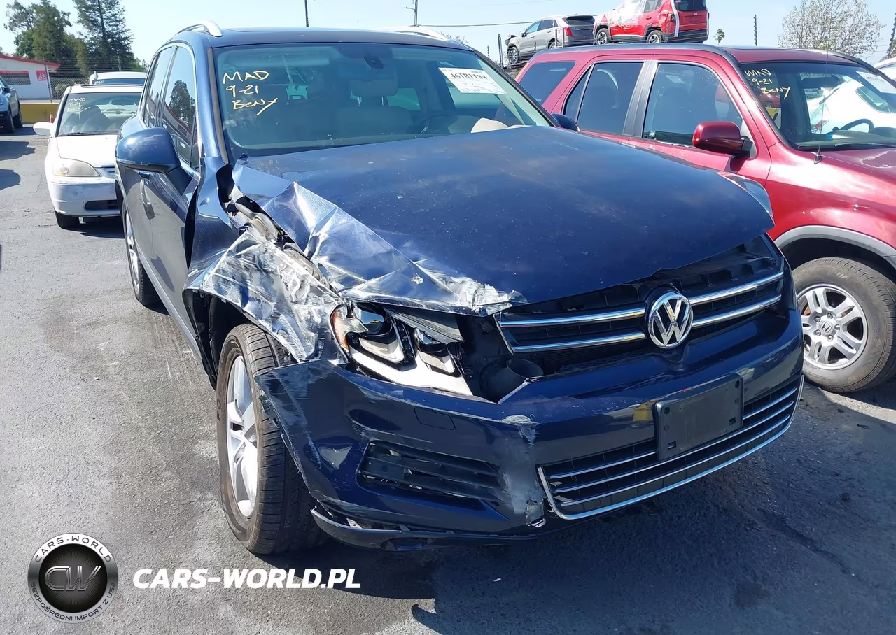 2012 Volkswagen Touareg Vr6 Lux VIN:WVGFF9BP6CD003405 - 6