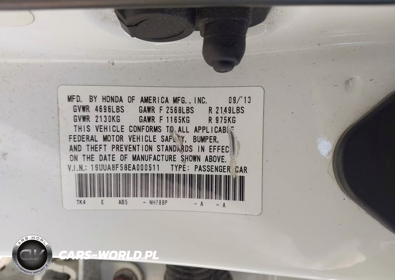 2014 Acura Tl 3.5 VIN:19UUA8F58EA000511 - 9
