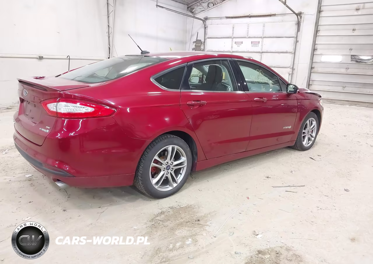 2016 Ford Fusion Hybrid Se VIN:3FA6P0LU7GR231935 - 4
