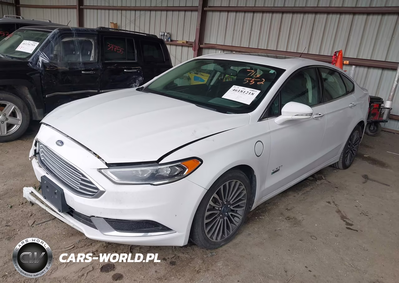 2018 Ford Fusion Energi Se Luxury VIN:3FA6P0PU4JR287073 - 2