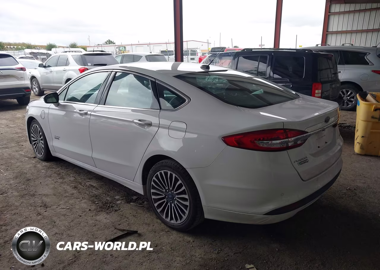 2018 Ford Fusion Energi Se Luxury VIN:3FA6P0PU4JR287073 - 3