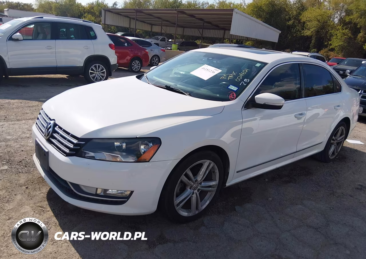 2014 Volkswagen Passat 1.8T Sel Premium VIN:1VWCT7A36EC024621 - 2