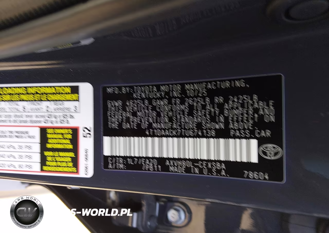 2026 Toyota Camry Se VIN:4T1DAACK7TU674138 - 9