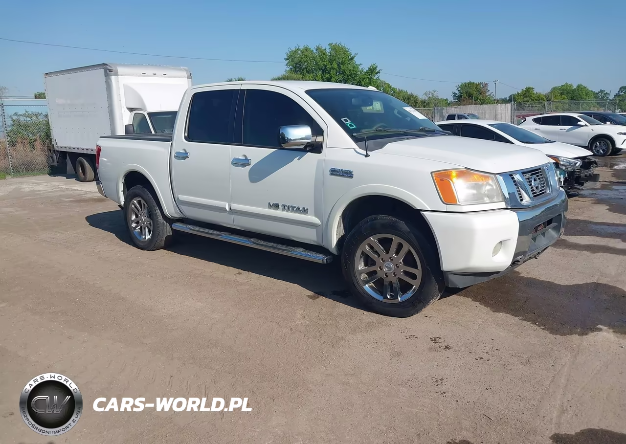 2014 Nissan Titan Sl VIN:1N6BA0EC3EN503652 - 1