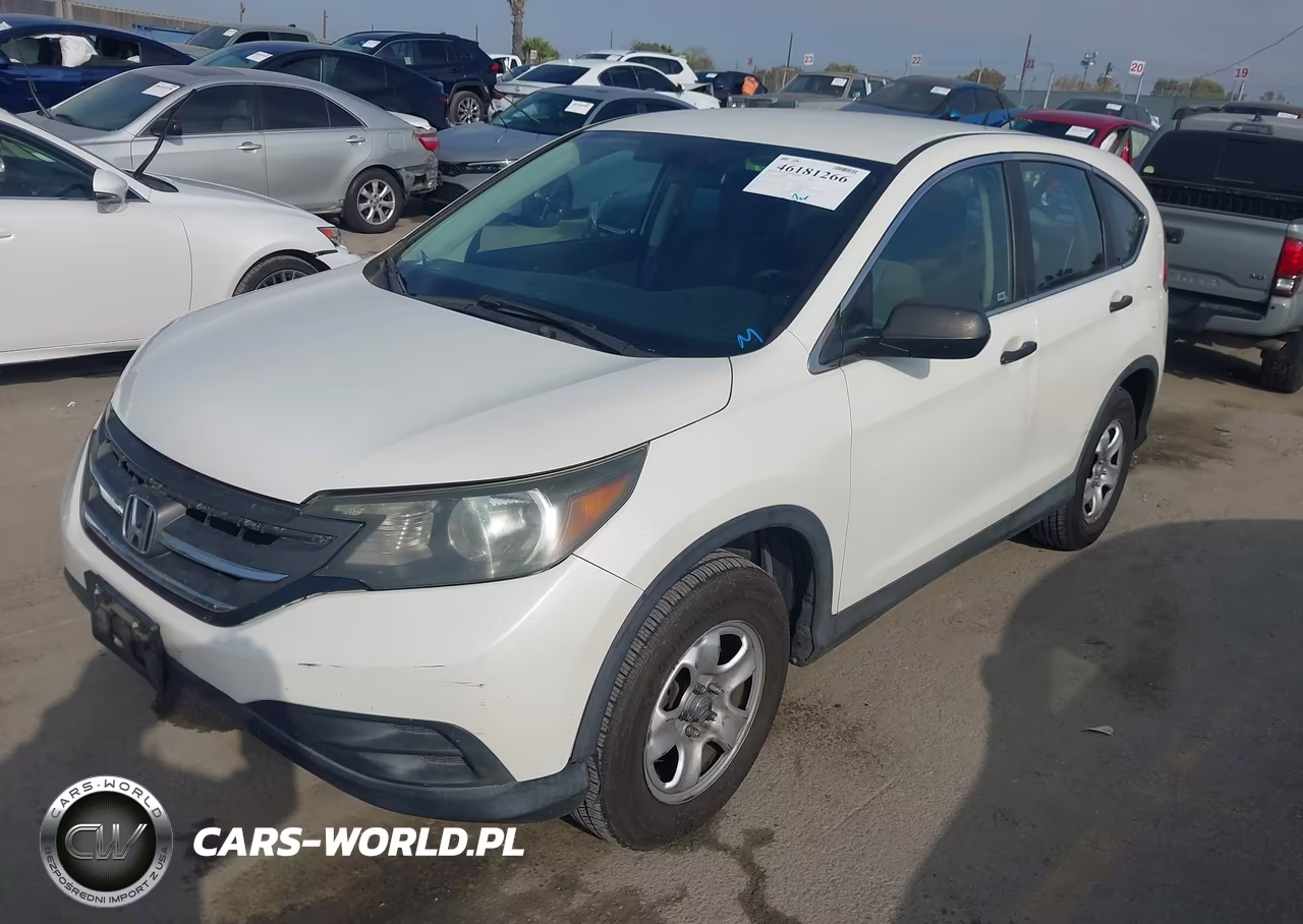 2014 Honda Cr-V Lx VIN:5J6RM3H33EL015667 - 2