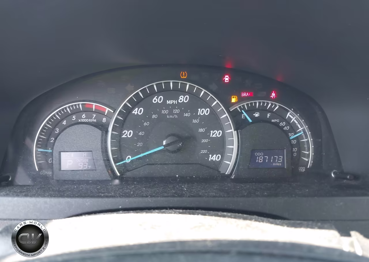2012 Toyota Camry Xle VIN:4T4BF1FK0CR207007 - 7