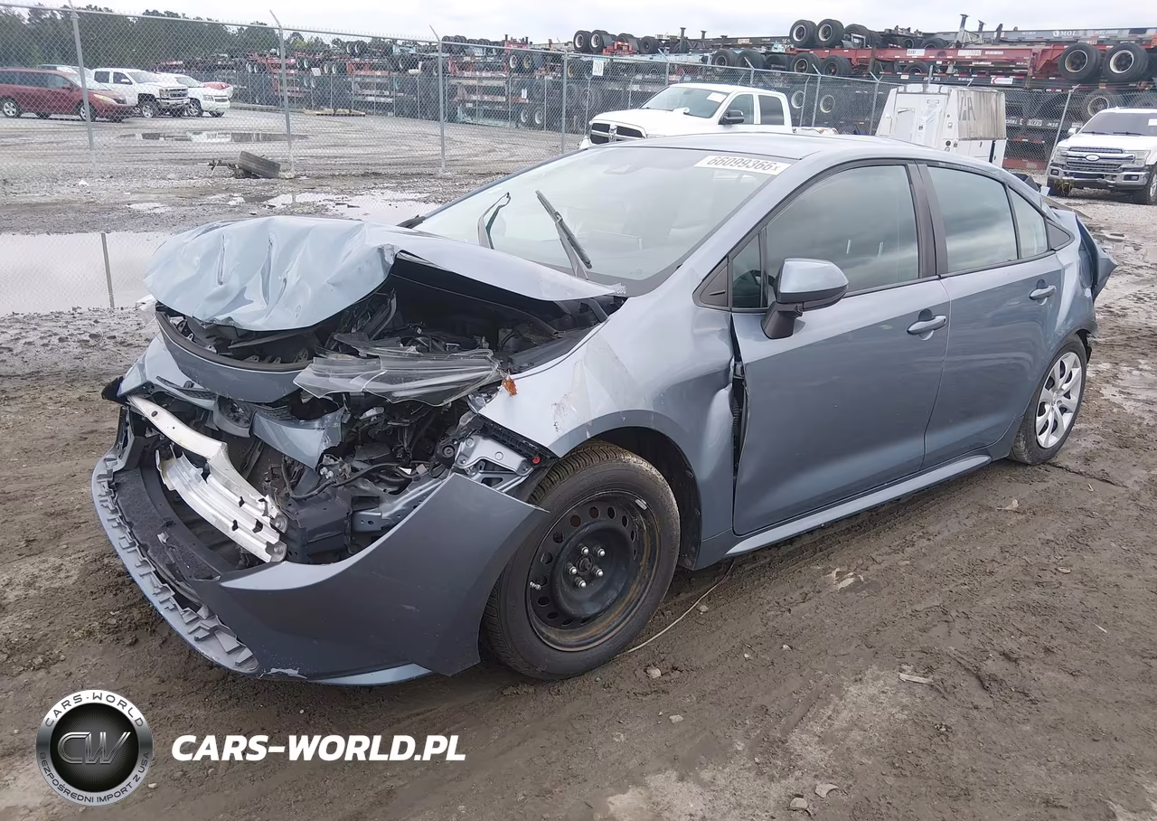 2020 Toyota Corolla Le VIN:5YFEPRAE8LP102186 - 2