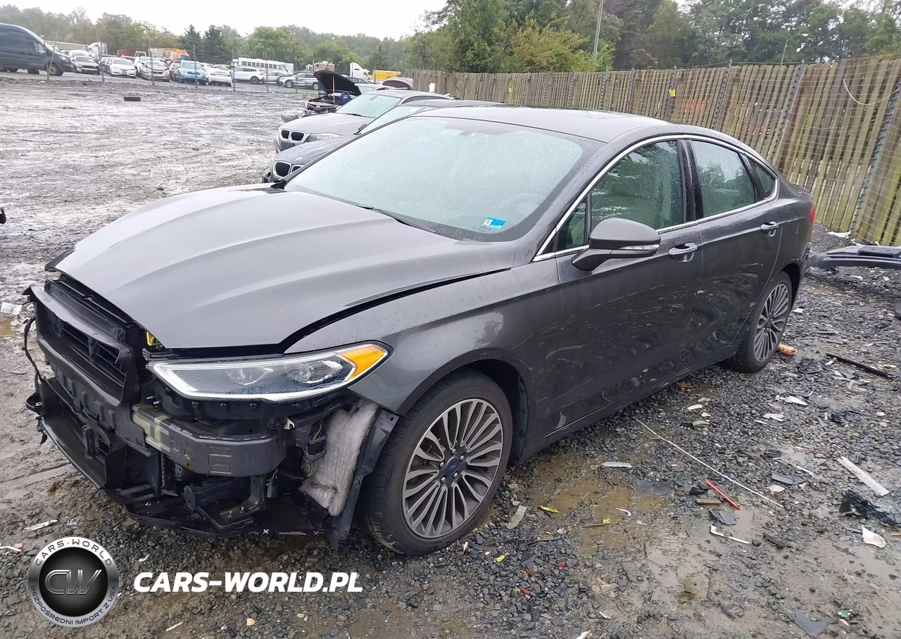 2017 Ford Fusion Platinum-Titanium VIN:3FA6P0K92HR116139 - 2