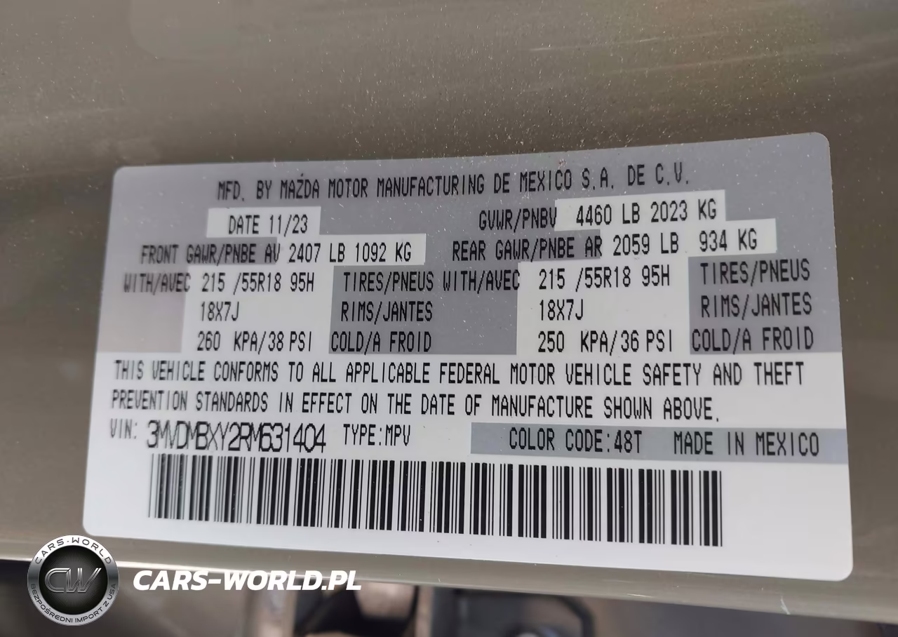 2024 Mazda Cx-30 2.5 Carbon Turbo VIN:3MVDMBXY2RM631404 - 9