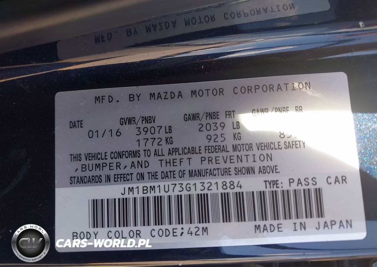 2016 Mazda Mazda3 I Sport VIN:JM1BM1U73G1321884 - 9