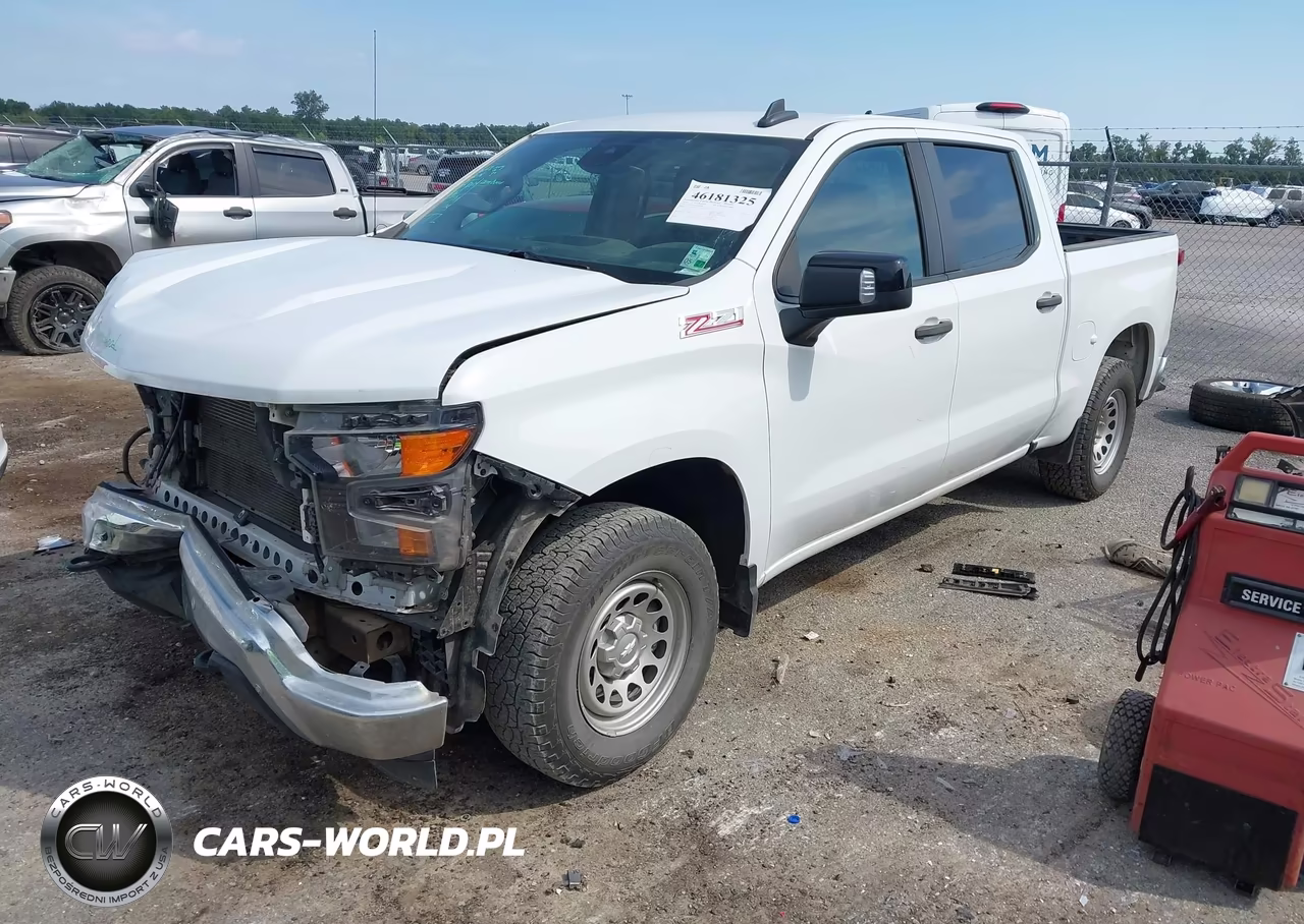 2024 Chevrolet Silverado 1500 4Wd Short Bed Wt VIN:1GCUDAED9RZ161849 - 2