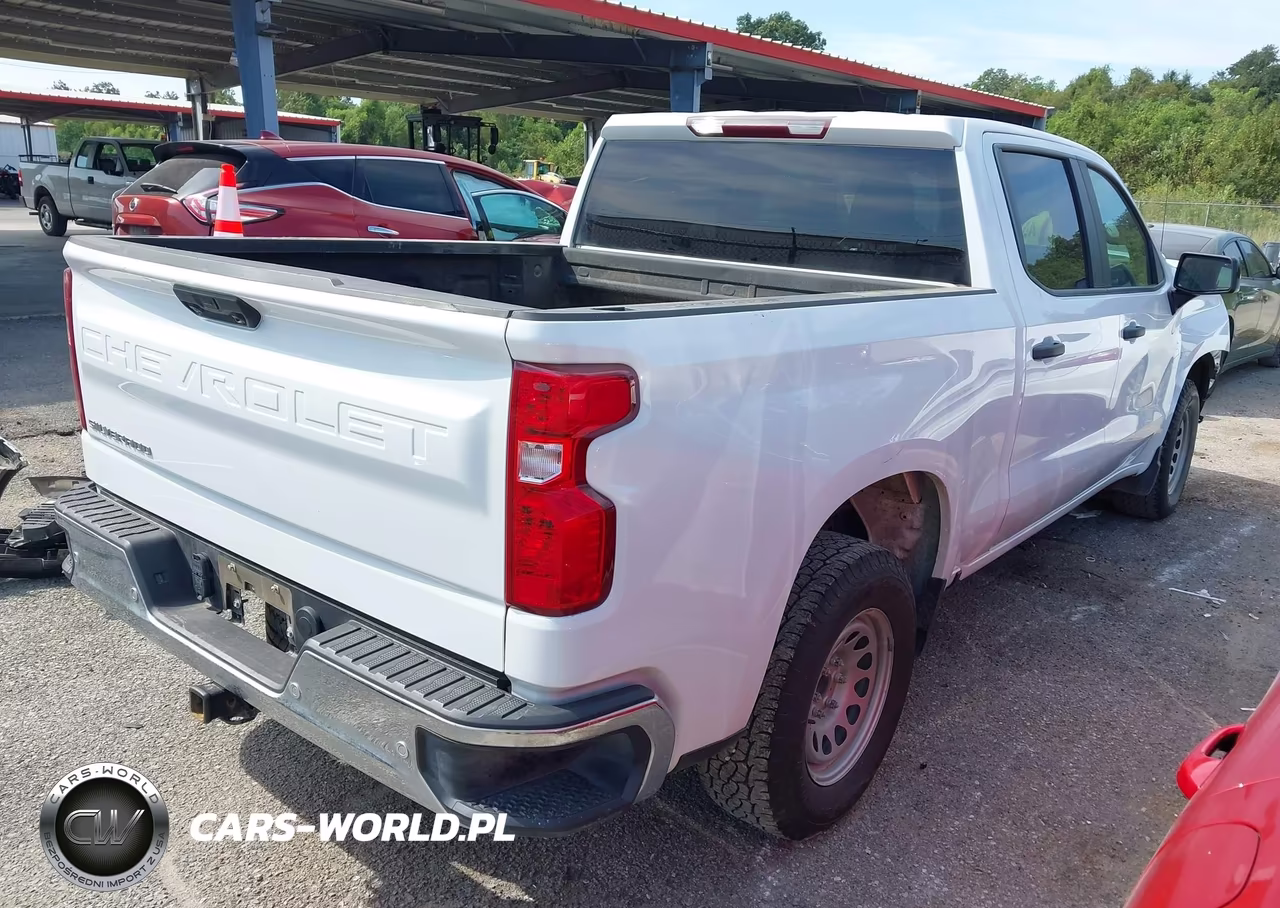 2024 Chevrolet Silverado 1500 4Wd Short Bed Wt VIN:1GCUDAED9RZ161849 - 4