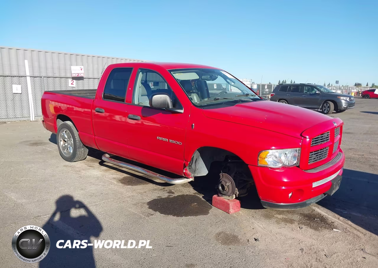 2003 Dodge Ram 1500 Slt-Laramie-St VIN:1D3HA18Z73J502776 - 1