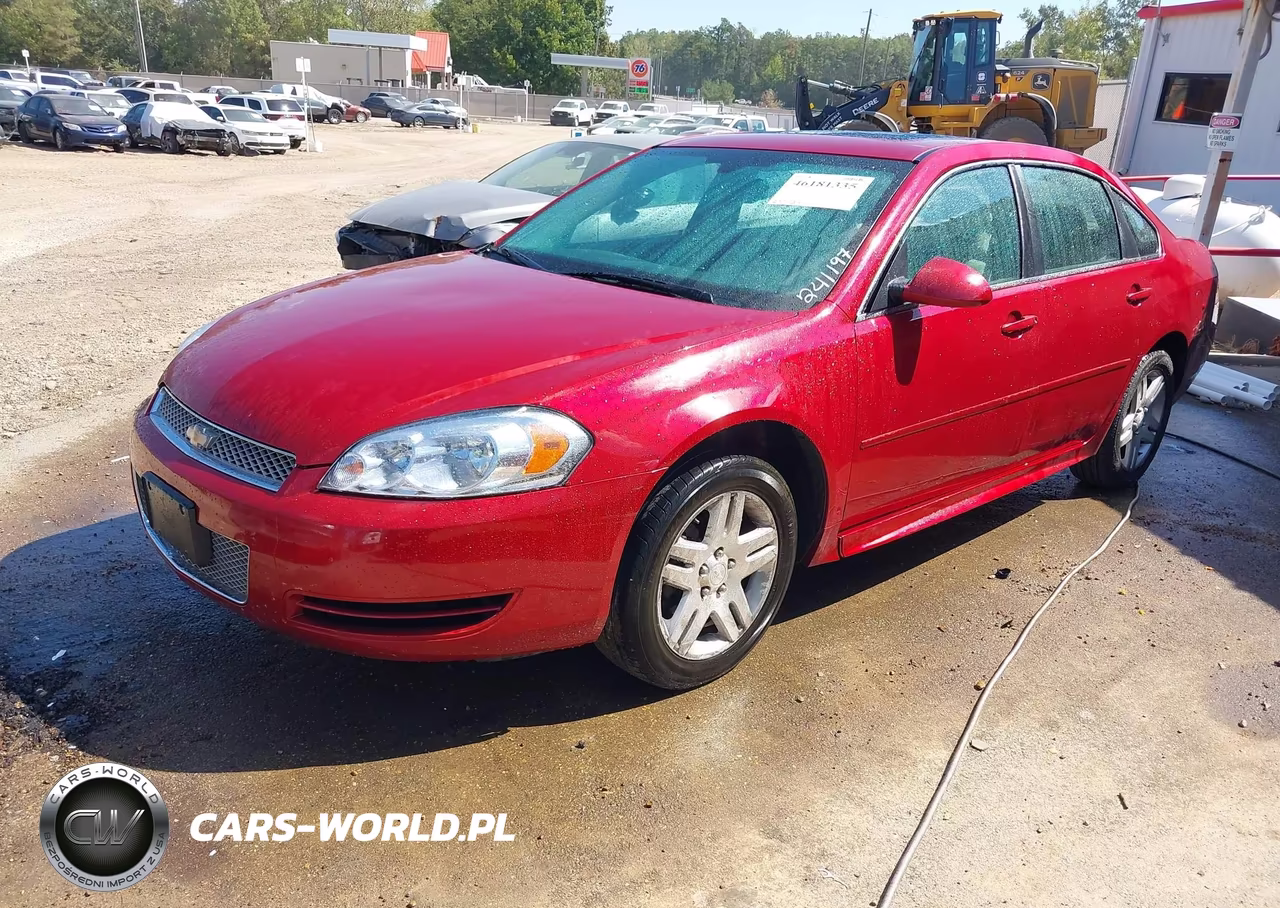 2013 Chevrolet Impala Lt VIN:2G1WG5E38D1241197 - 2