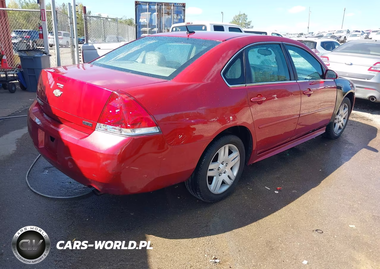 2013 Chevrolet Impala Lt VIN:2G1WG5E38D1241197 - 4