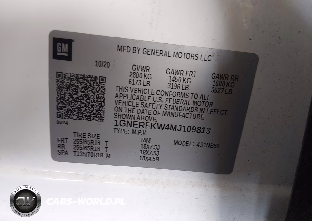 2021 Chevrolet Traverse Ls VIN:1GNERFKW4MJ109813 - 9