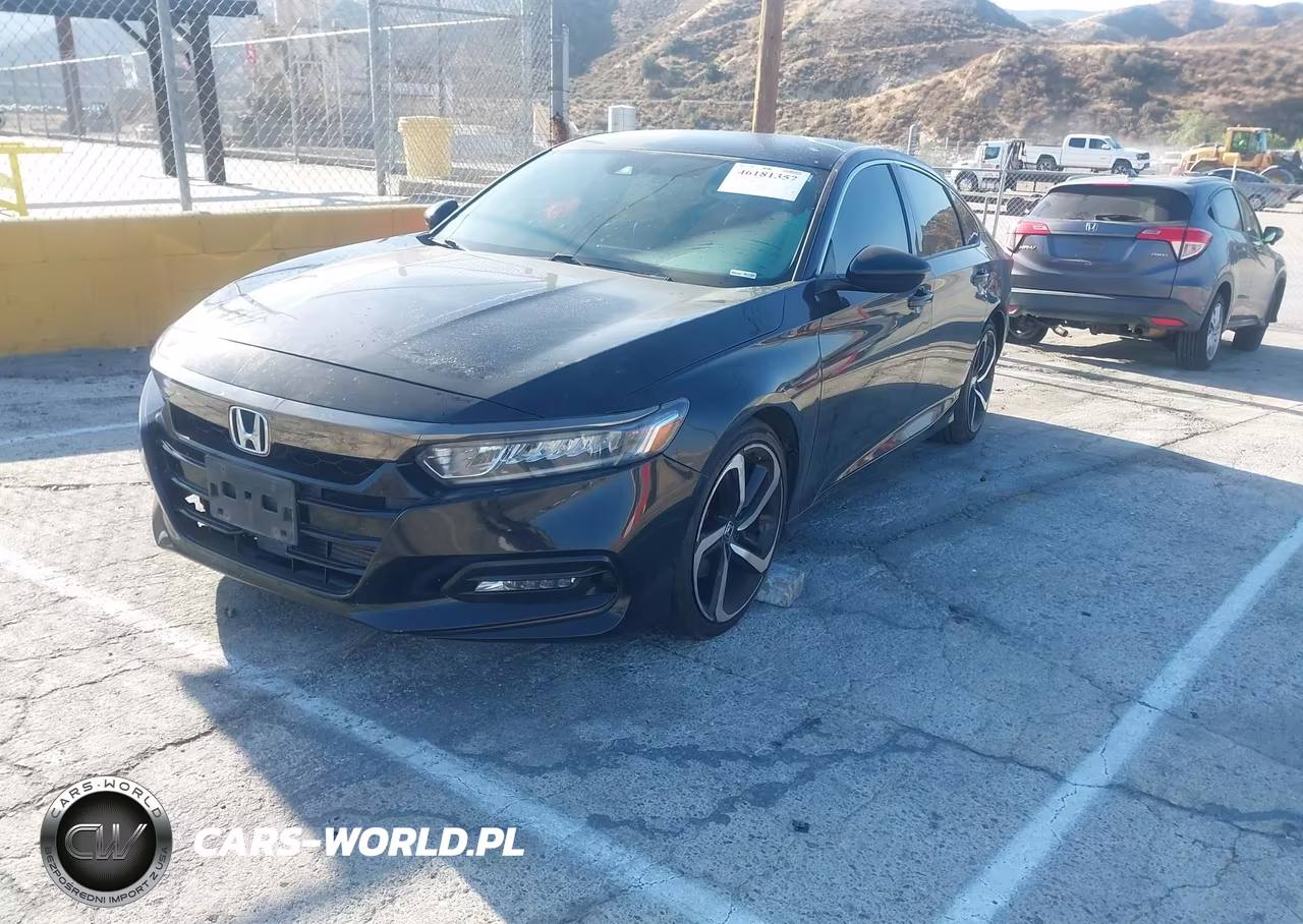 2018 Honda Accord Sport VIN:1HGCV1F36JA198568 - 2