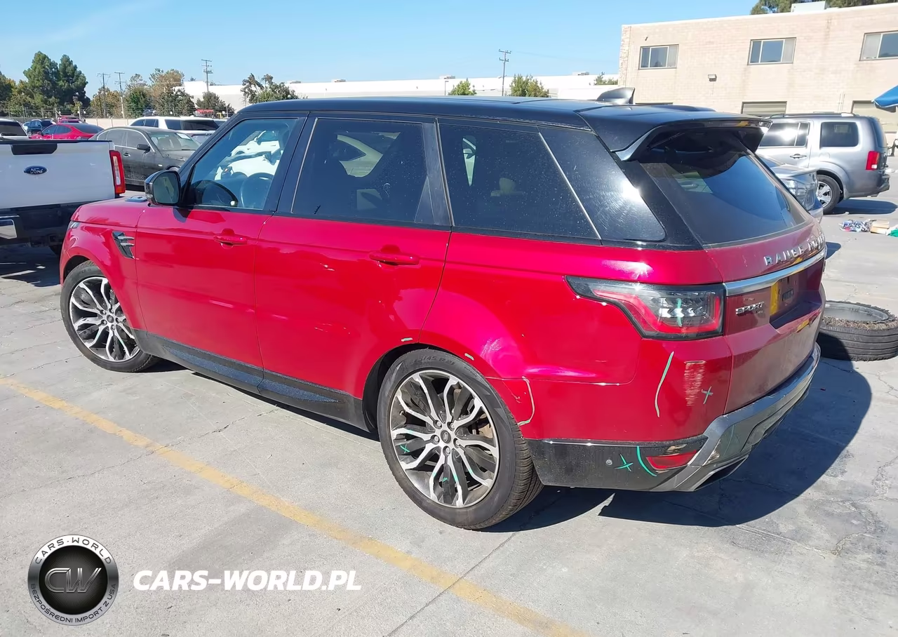 2020 Land Rover Range Rover Sport Hse Mhev VIN:SALWR2SU7LA701766 - 3