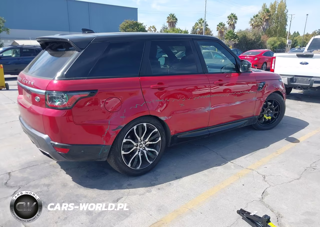 2020 Land Rover Range Rover Sport Hse Mhev VIN:SALWR2SU7LA701766 - 4