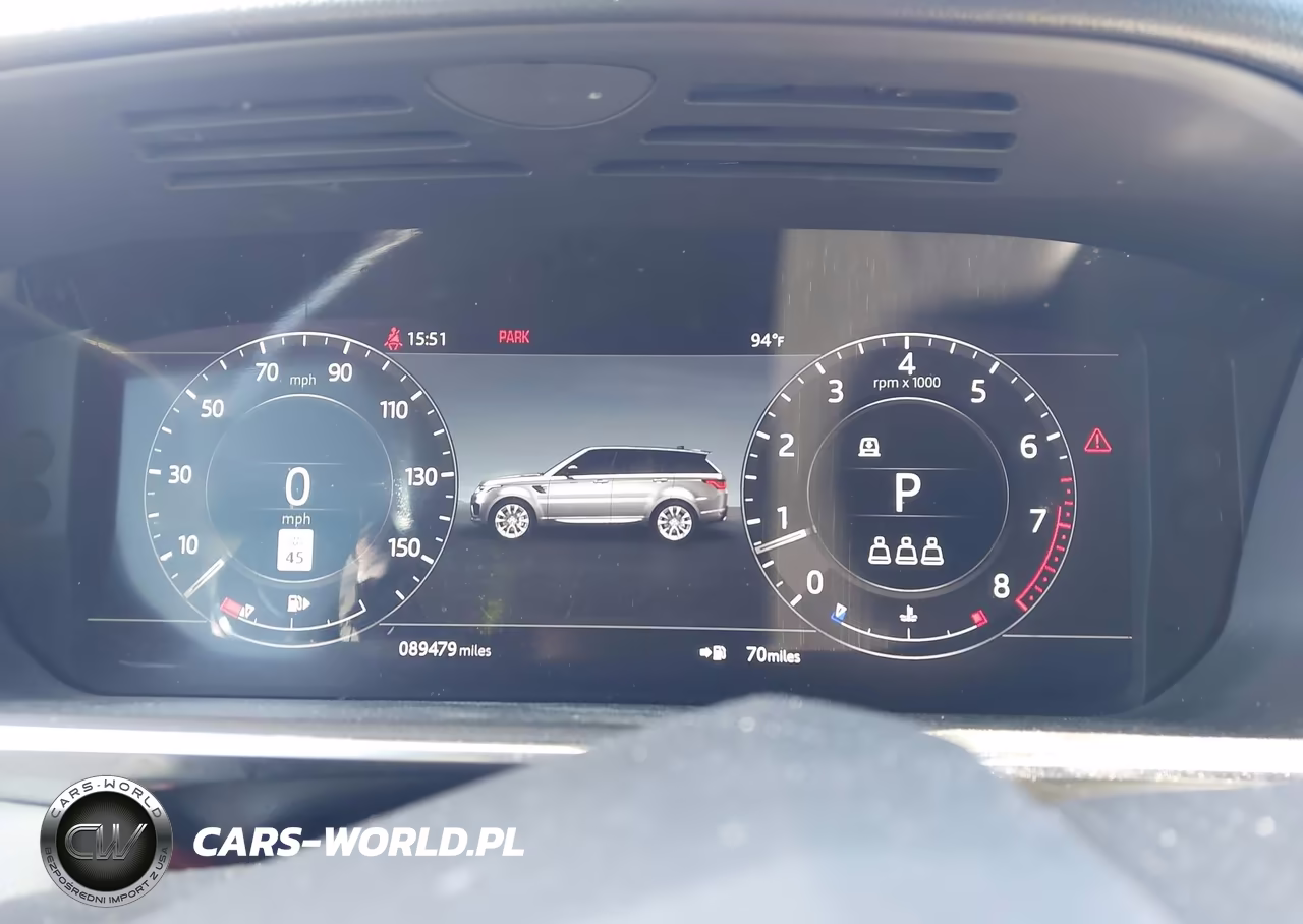 2020 Land Rover Range Rover Sport Hse Mhev VIN:SALWR2SU7LA701766 - 7