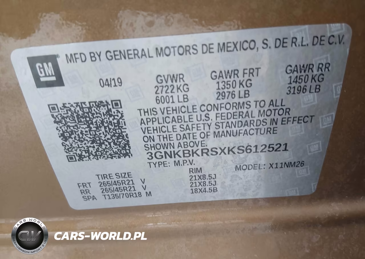 2019 Chevrolet Blazer Premier VIN:3GNKBKRSXKS612521 - 9