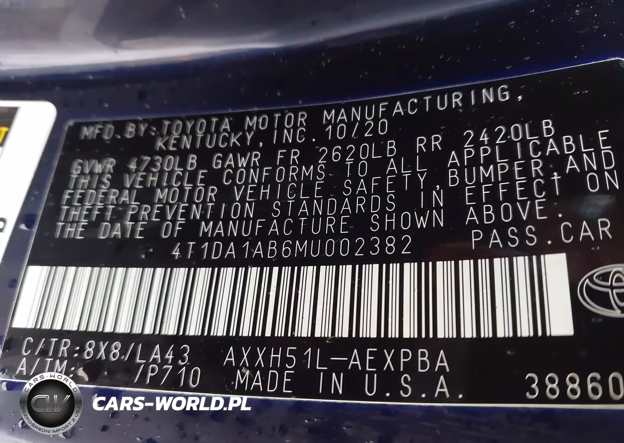 2021 Toyota Avalon Hybrid Limited VIN:4T1DA1AB6MU002382 - 9