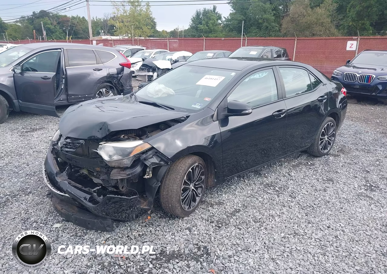 2016 Toyota Corolla S Plus VIN:2T1BURHE7GC519628 - 2